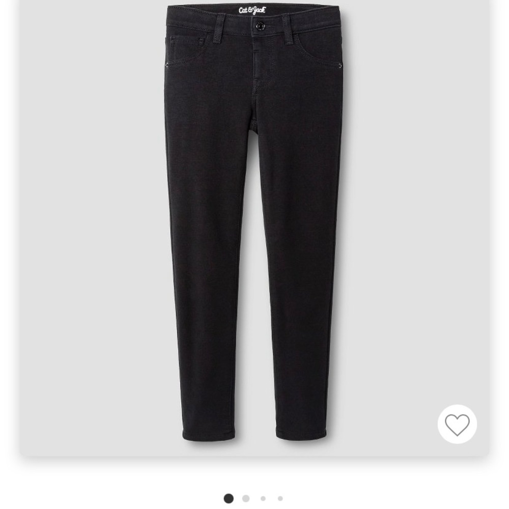 Cat and Jack skinny jean size 14 Dash New